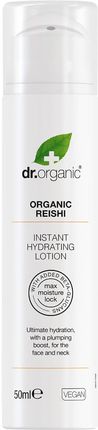 Dr Organic, emulsja do twarzy i szyi z grzybami Reishi, 50 ml