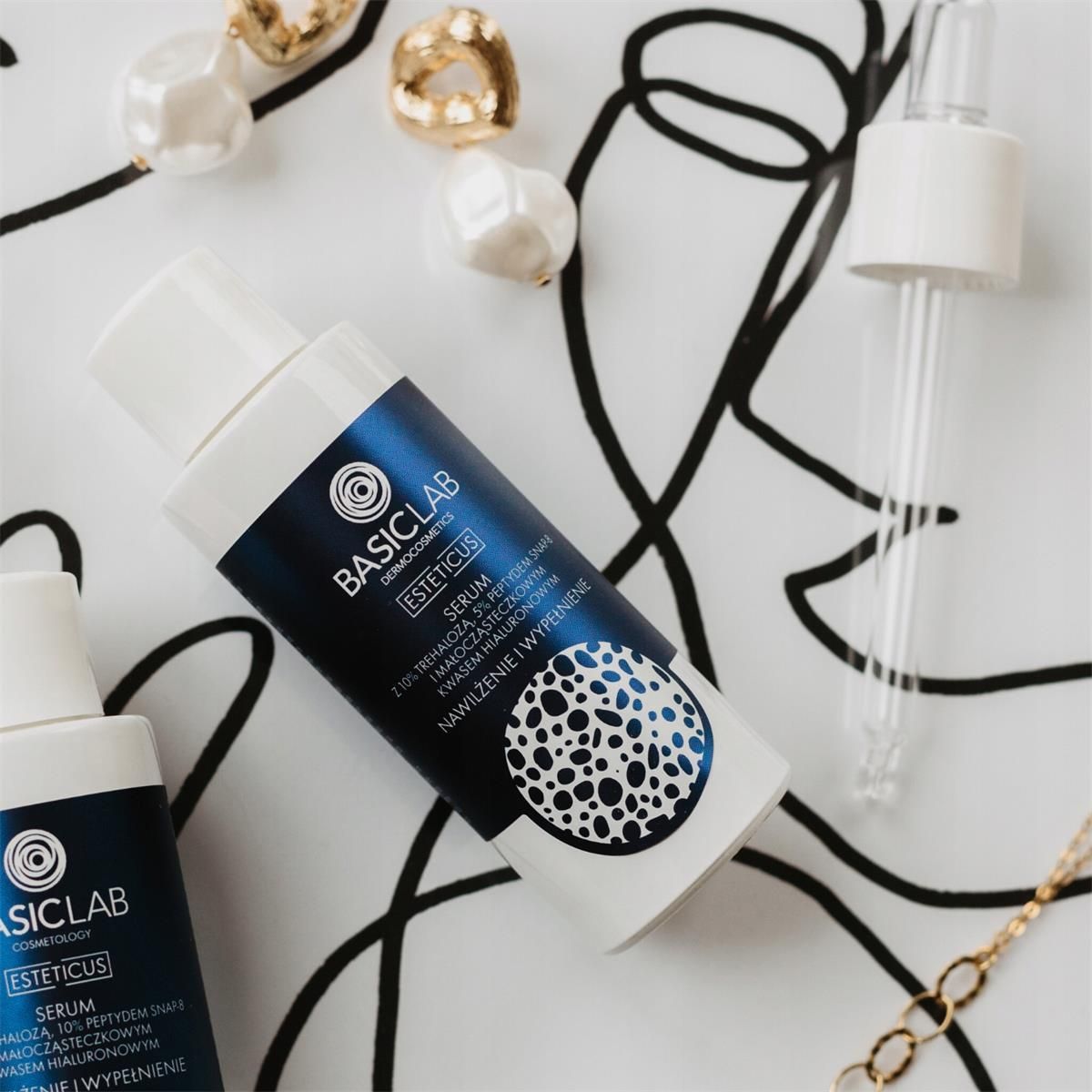 Serum do twarzy Basiclab Nawilżenie I Wypełnienie Serum Z Trehalozą 10