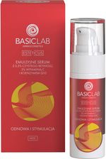Basiclab Odnowa I Stymulacja Serum 0,3% Retinolu 3% Witaminy C I Koenzymem Q10 30 ml