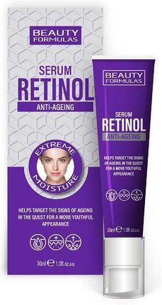 Beauty Formulas Retinol Anti Ageing Serum Nawilżające Serum Do Twarzy 30 ml