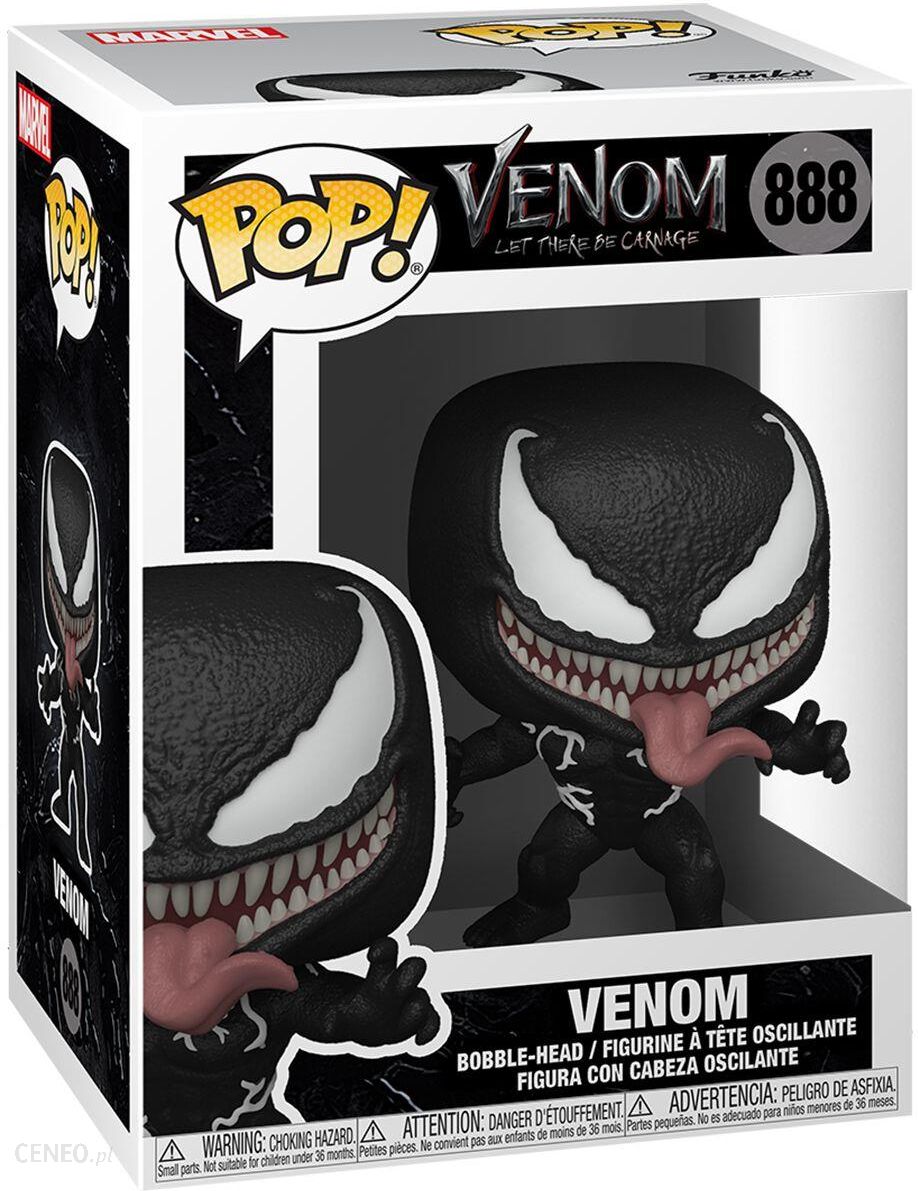 Venom Marvel 2 Vinyl Figure 888 Funko Pop Wielokolorowy - Ceny i opinie 
