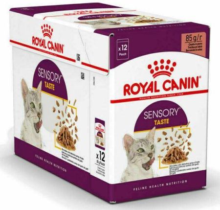 Karma Royal Canin Sensory Taste w sosie 12x85g - Ceny i