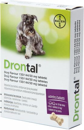 Vetoquinol Drontal Dog Flavour 1 tabl.