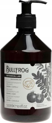 Bullfrog Delikatna emulsja oczyszczająca do włosów i brody 500 ml