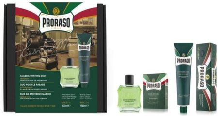 Proraso Zestaw Duo Pack Krem do golenia i Lotion po goleniu Refreshing