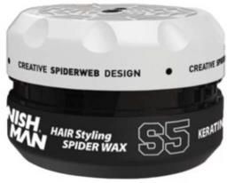 Nishman Pomada do włosów S5 Hair Styling Spider Wax Keratin 150 ml