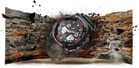 Casio G Shock Ga 100 1A4Er 20 Bar Do Nurkowania GA1001A4ER Zegarki Ceny i opinie Ceneo.pl