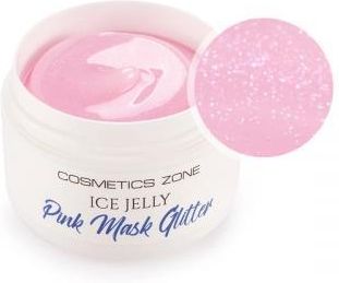 Cosmetics Zone Żel UV LED galaretka ICE JELLY Pink Mask Glitter 5ml