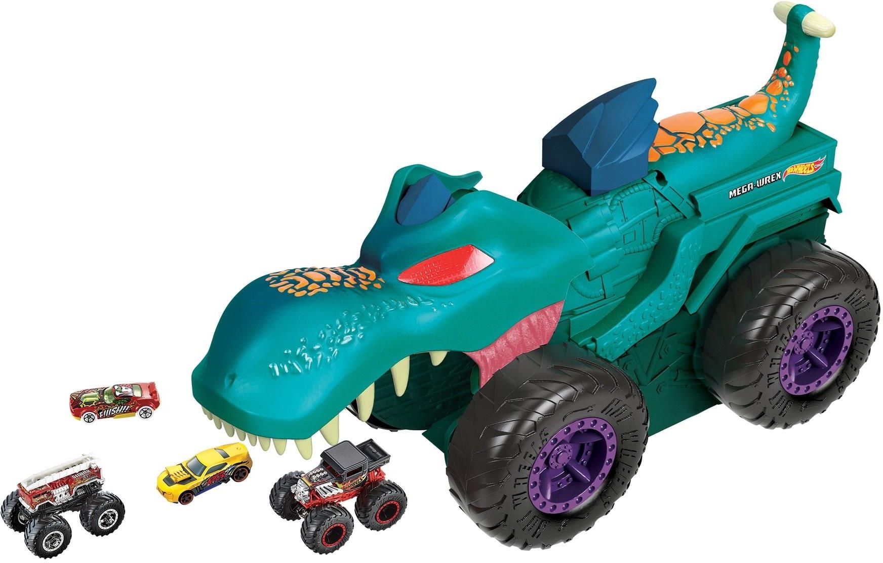 Hot Wheels Monster Truck Pożeracz Aut Mega Wrex GYL13