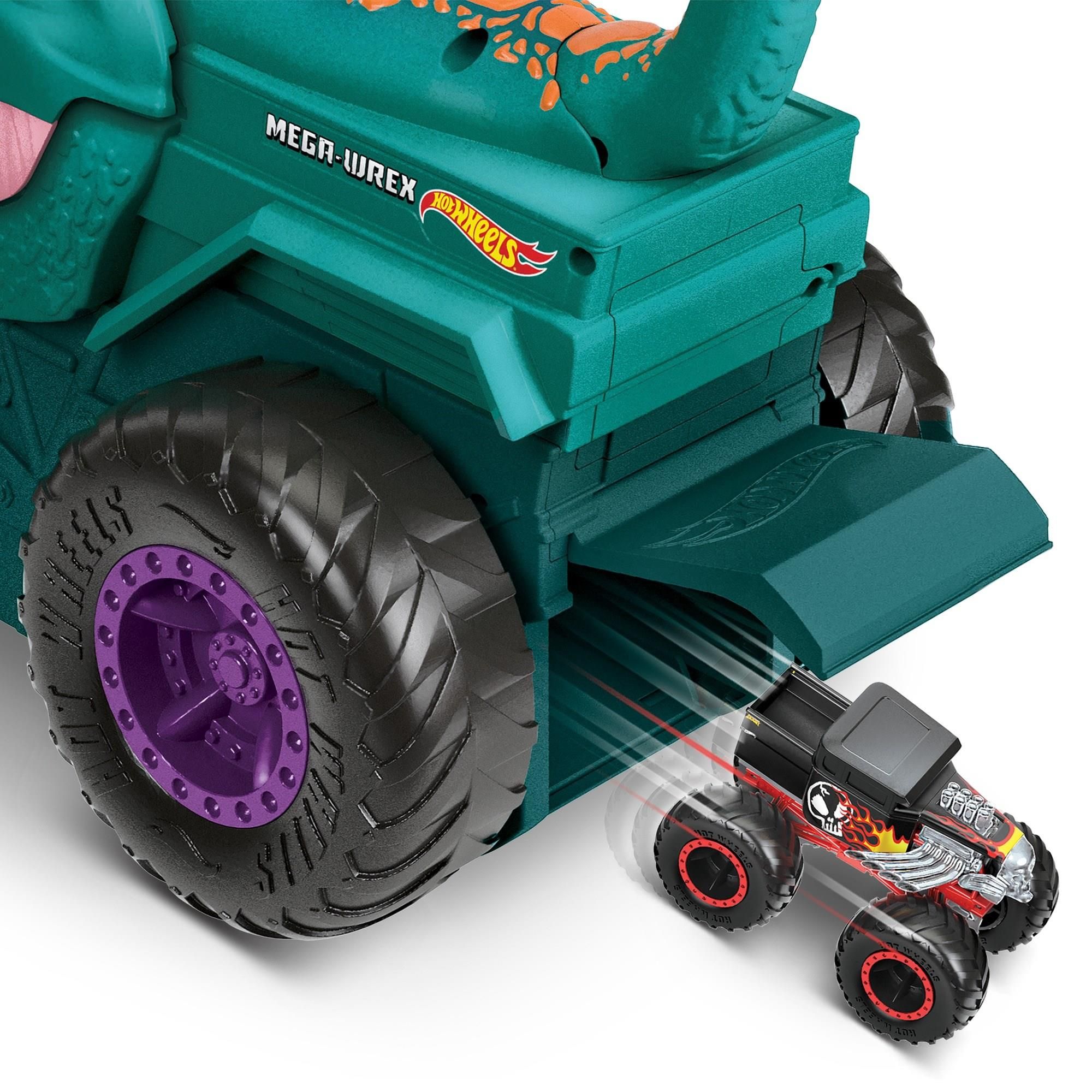  Hot Wheels Monster Truck Pożeracz Aut Mega Wrex GYL13 отзывы - изображения 5