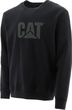 Bluza CAT - TM LOGO CREWNECK - czarny