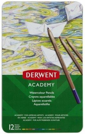 Derwent Kredki Akwarelowe Academy 12 Szt.