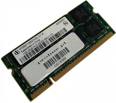 OEM PAMIĘĆ RAM INFINEON HYS64T128021HDL-3.7-A 1GB 2RX8 PC4-4200S-444-11-F0