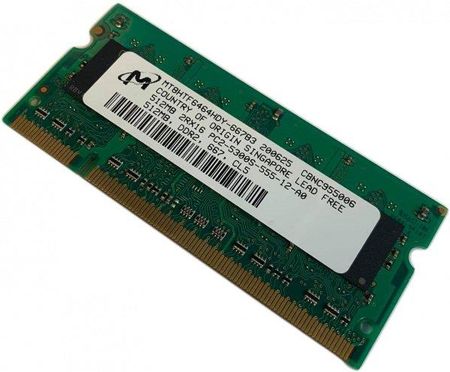 OEM PAMIĘĆ RAM MICRON 512MB DDR2 667 CL5