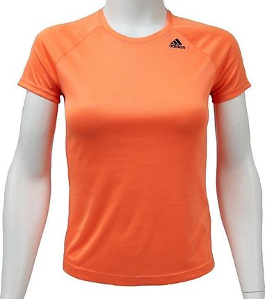 adidas Koszulka Damska D2M Tee Lose Pomarańczowa