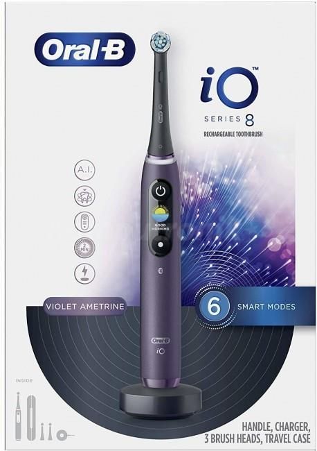Szczoteczka elektryczna Oral-B iO Series 8 Violet - Opinie i
