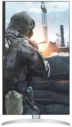 LG 32UP550-W 32インチモニター 4K大画面が快適な作業空間と迫力のある高精細映像を演出 32