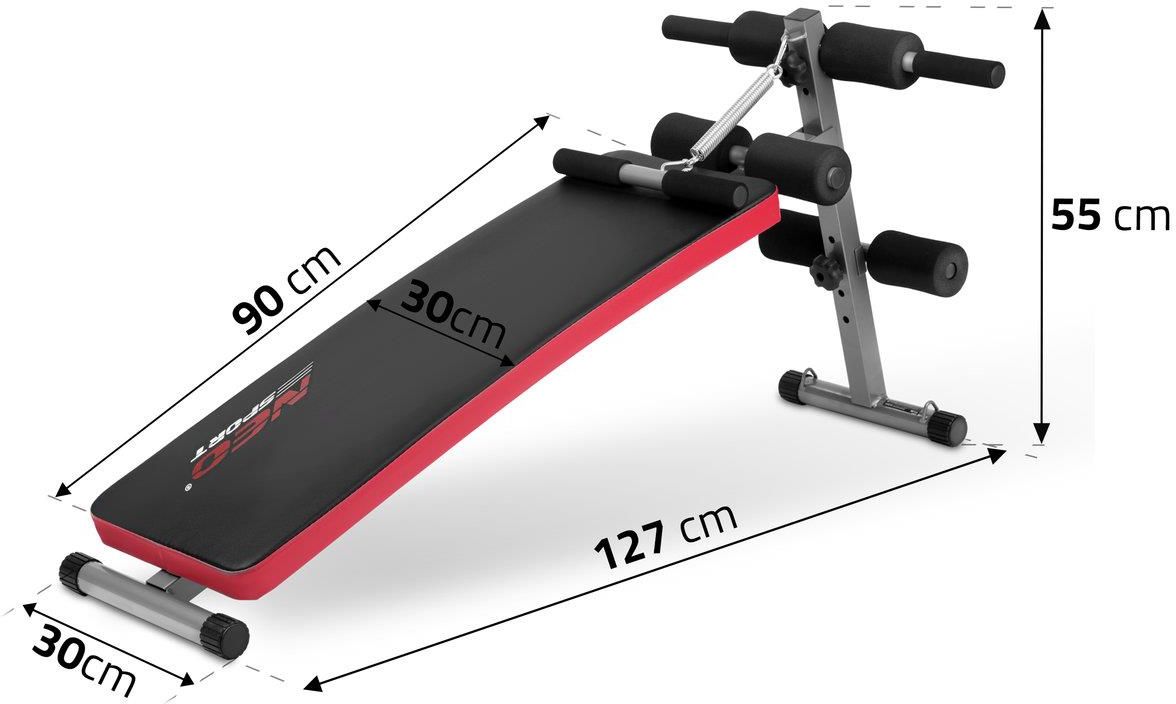 Neo-Sport Ławeczka Do Ćwiczeń Skośna Ns 210 Neo Sport - zdjęcie 6 Neo-Sport Ławeczka Do Ćwiczeń Skośna Ns 210 Neo Sport