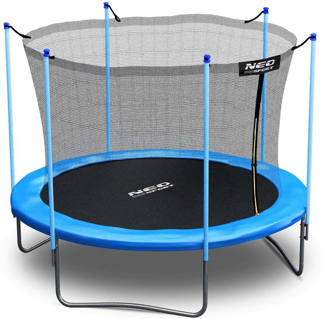 Neo-Sport Neo Sport Trampolina Z Siatką Wewnętrzna 252Cm 8Ft - zdjęcie 5 Neo-Sport Neo Sport Trampolina Z Siatką Wewnętrzna 252Cm 8Ft