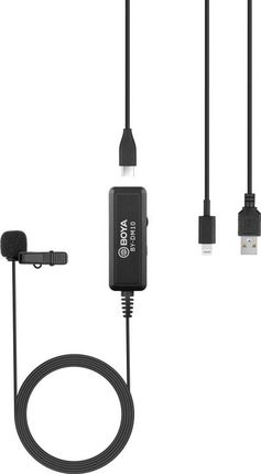 Boya lavalier microphone -for ios and usb devices