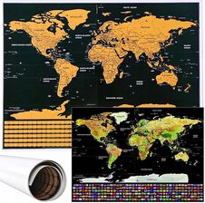 Zdjęcie Iso Trade Mapa Świata Zdrapka Z Flagami 8887635 - Radzyń Chełmiński