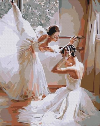 Symag Obraz Paint It Malowanie Po Numerach. Baleriny 5904433380485