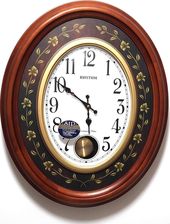 Rhythm Zegar �cienny Cmj580Nr06 60Cm Kuranty Wahad�o