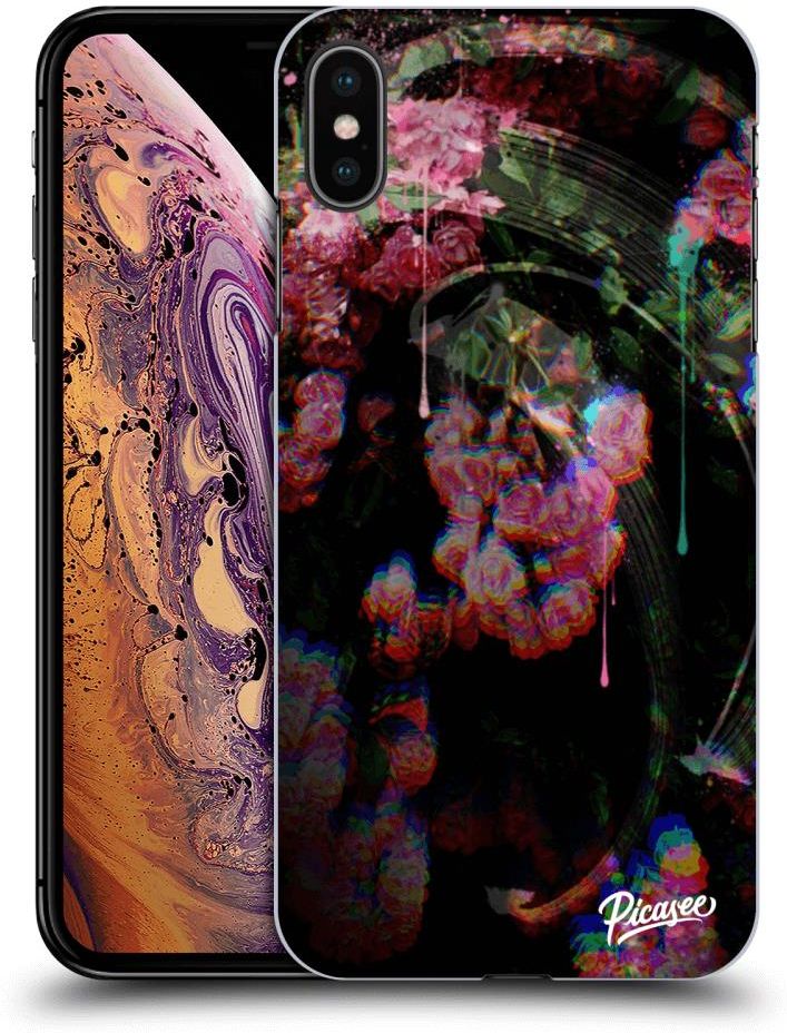 Silikonowe PrzeŹroczyste Etui Na Apple Iphone Xs Max Rosebush Limited