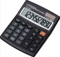 Citizen SDC-810BN Czarny - Kalkulatory