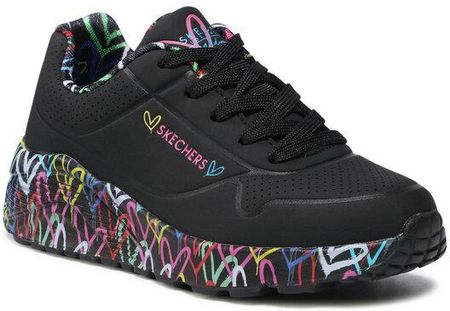 Skechers Sneakersy Lovely Luv 314976L/BKMT Czarny