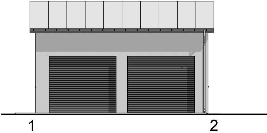 Projekt garażu dwustanowiskowego G07