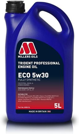 Millers Olej Trident Professional ECO 5W30 5 litrów 8058 5L