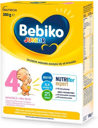 Bebiko Junior 4 odżywcza formuła na bazie mleka dla dzieci powyżej 2. roku życia 350g