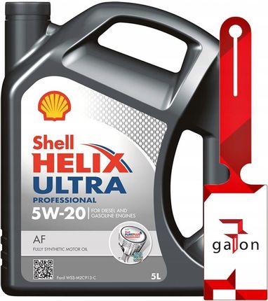 Olej SHELL Helix Professional AF 5W20 5 litrów SHELL 5W20 5 HELIXPROFAF