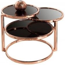 Zdjęcie Invicta Stolik Rozkładany Art Deco 3 Miedź 6792 - Łask