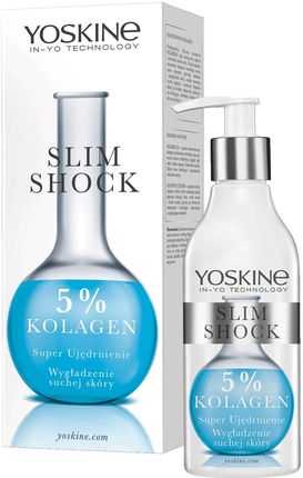 Yoskine Slim Shock Zabieg, balsam ujędrniający do ciała 5% KOLAGEN 200ml

