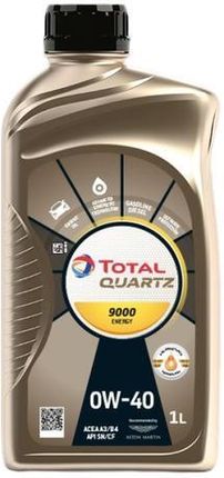 Total Olej Quartz Energy 9000 0W40 1 litr 0W40 1 QUARTZ9000E