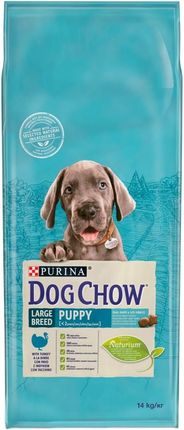 Dog Chow Puppy Large Breed Indyk 14Kg