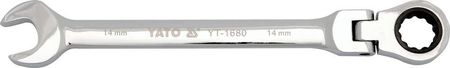 YATO Klucz płasko-oczkowy z grzechotką i przegubem 16mm YT-1682