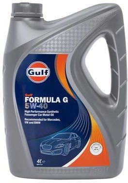 Olej GULF Formula G 5W40 4 litry GULF 5W40 4 1210