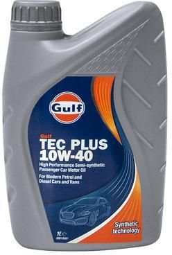 Olej GULF Tec Plus 10W40 1 litr GULF 10W40 1 1240
