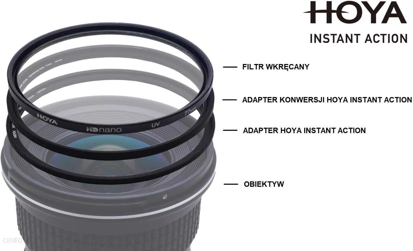 Hoya Adapter konwersji Instant Action 62 mm