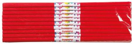 Happy Color Bibuła Marszczona Czerwona 50X200 Cm 10 Rolek Ha 3640 5020-2 210L211