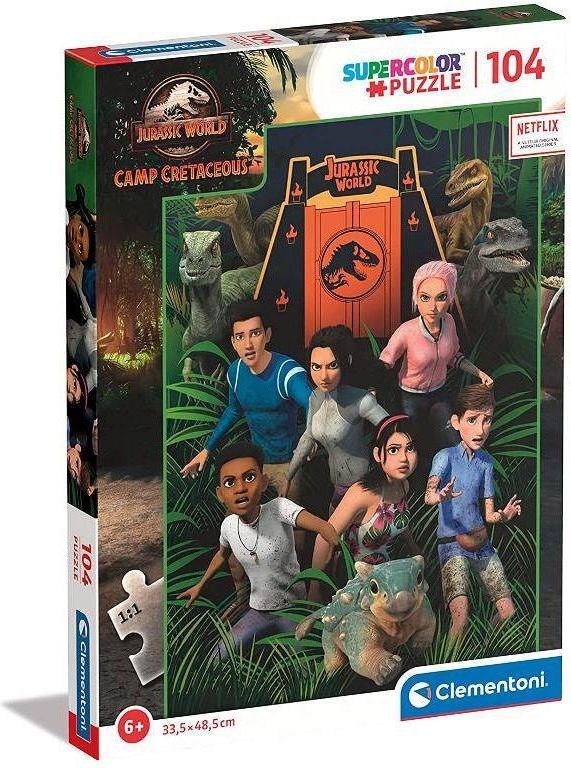 Clementoni Puzzle 104El. Supercolor. Jurassic World - Ceny i opinie ...