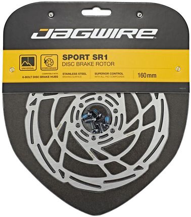 Jagwire Sport Sr1 Tarcza Hamulcowa Na 6 Śrub Srebrny 140Mm 2021