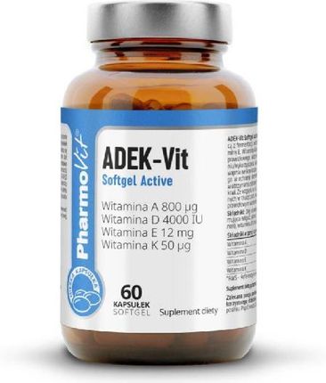 Pharmovit ADEK-Vit Softgel Active, 60 kaps