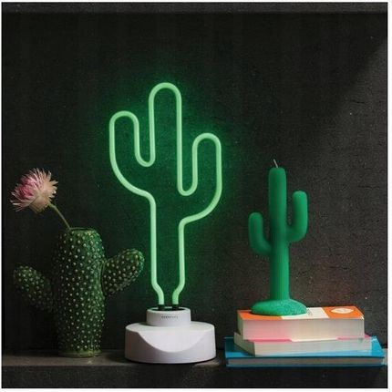 Lampa stoowa Pan i Pani Gadet Lampka LED KAKTUS