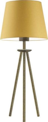 Lampa stołowa Lysne Lampka nocna stołowa z abażurem BERGEN 