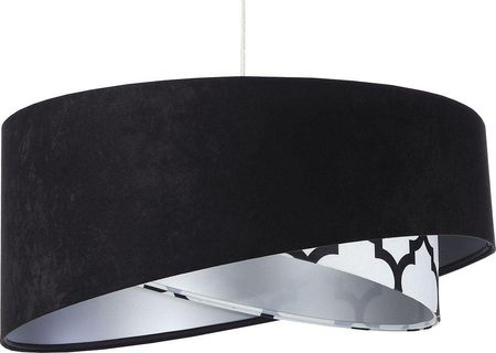 Lampa wisząca BPS KONCEPT Lampa wisząca BLACK VELVET czarna/srebrna 