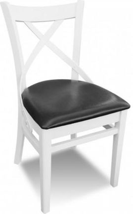 Meblotrans Białe Krzesła Rk 66 Drewniane Buk Tapicerowane 639